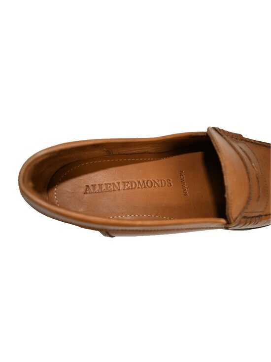 New! Allen Edmonds Newman Penny Loafer Pecan Walnut 10.5D 6727 DD557 main image 2